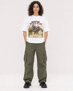 Mockup Boxy Heavyweight Tee White female full-body 27