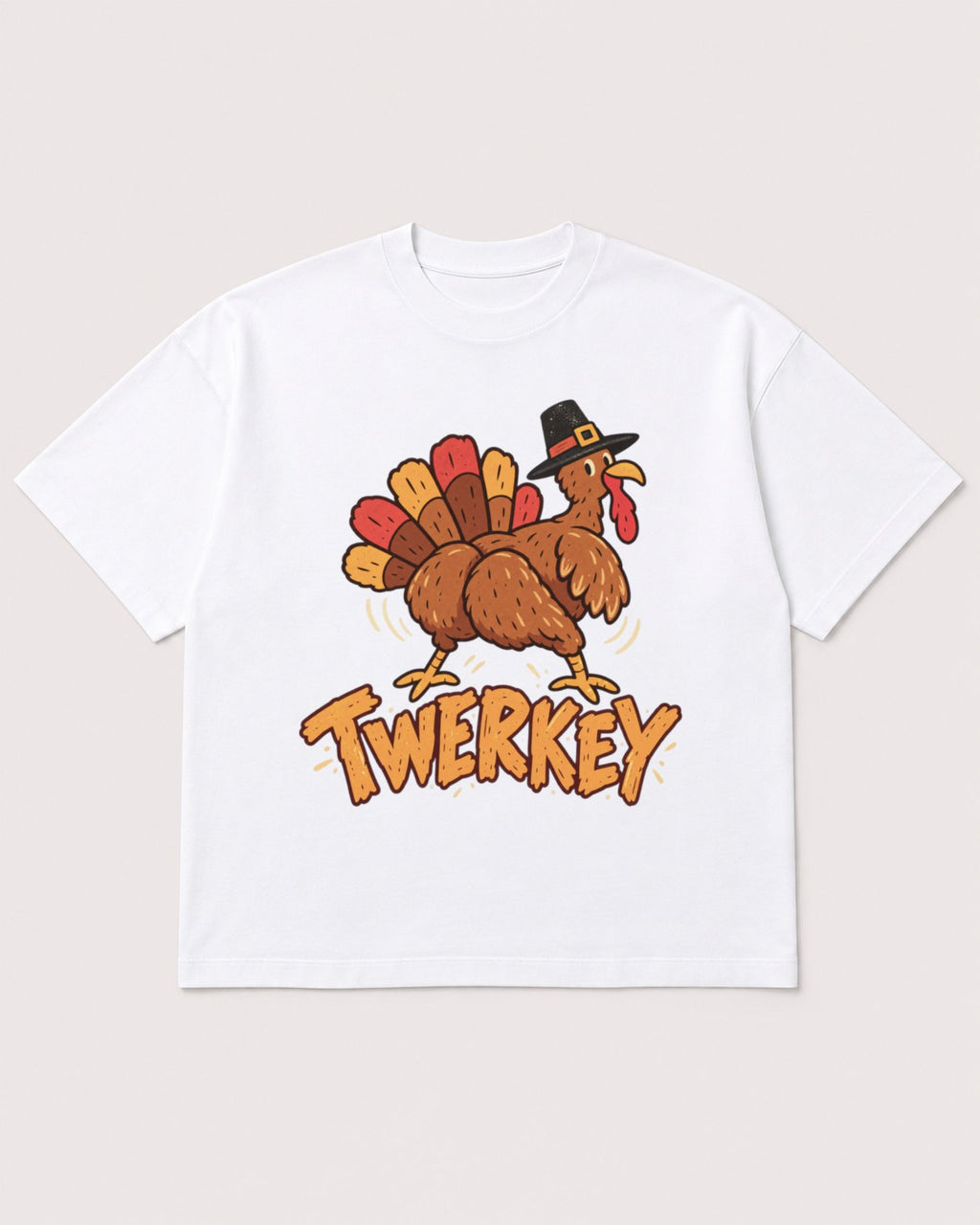 Mockup Boxy Heavyweight Tee White product