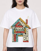 Mockup Boxy Heavyweight Tee White female close-up 03
