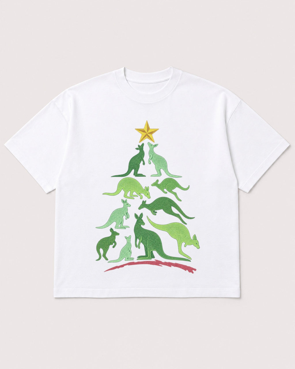 Mockup Boxy Heavyweight Tee White product