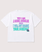 Mockup Boxy Heavyweight Tee White product