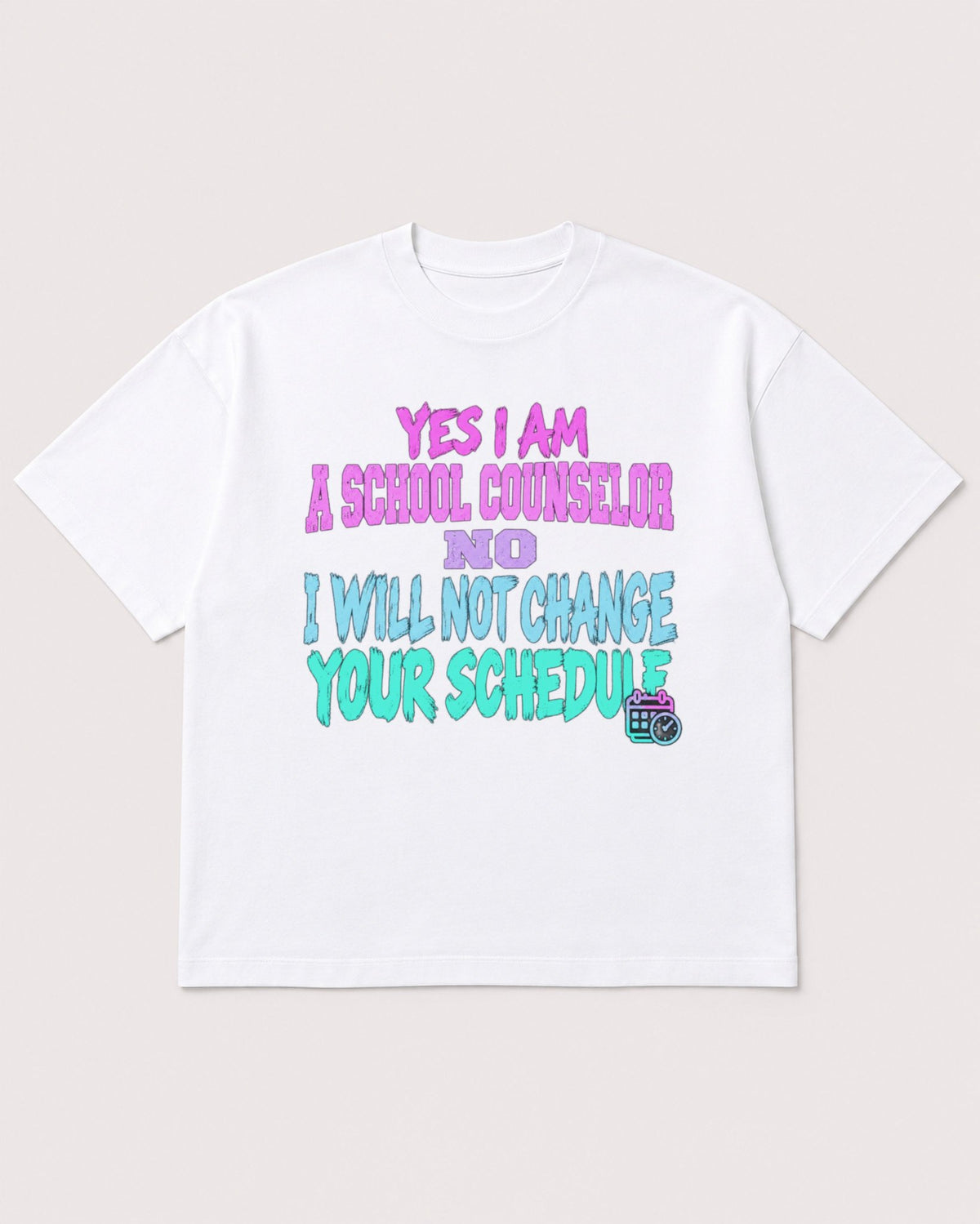 Mockup Boxy Heavyweight Tee White product