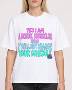 Mockup Boxy Heavyweight Tee White female close-up 08