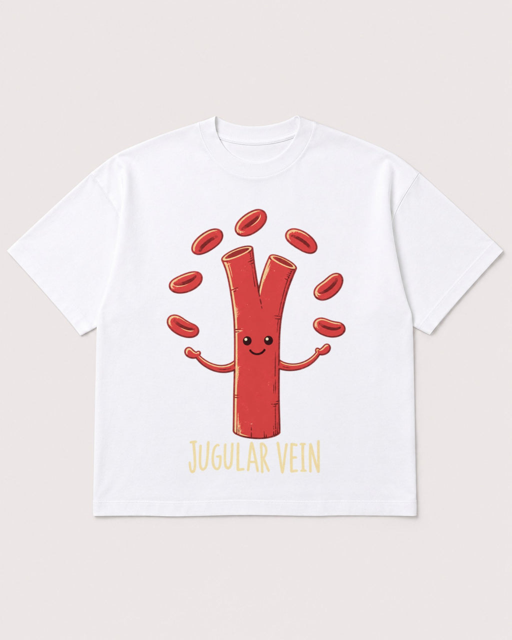 Mockup Boxy Heavyweight Tee White product