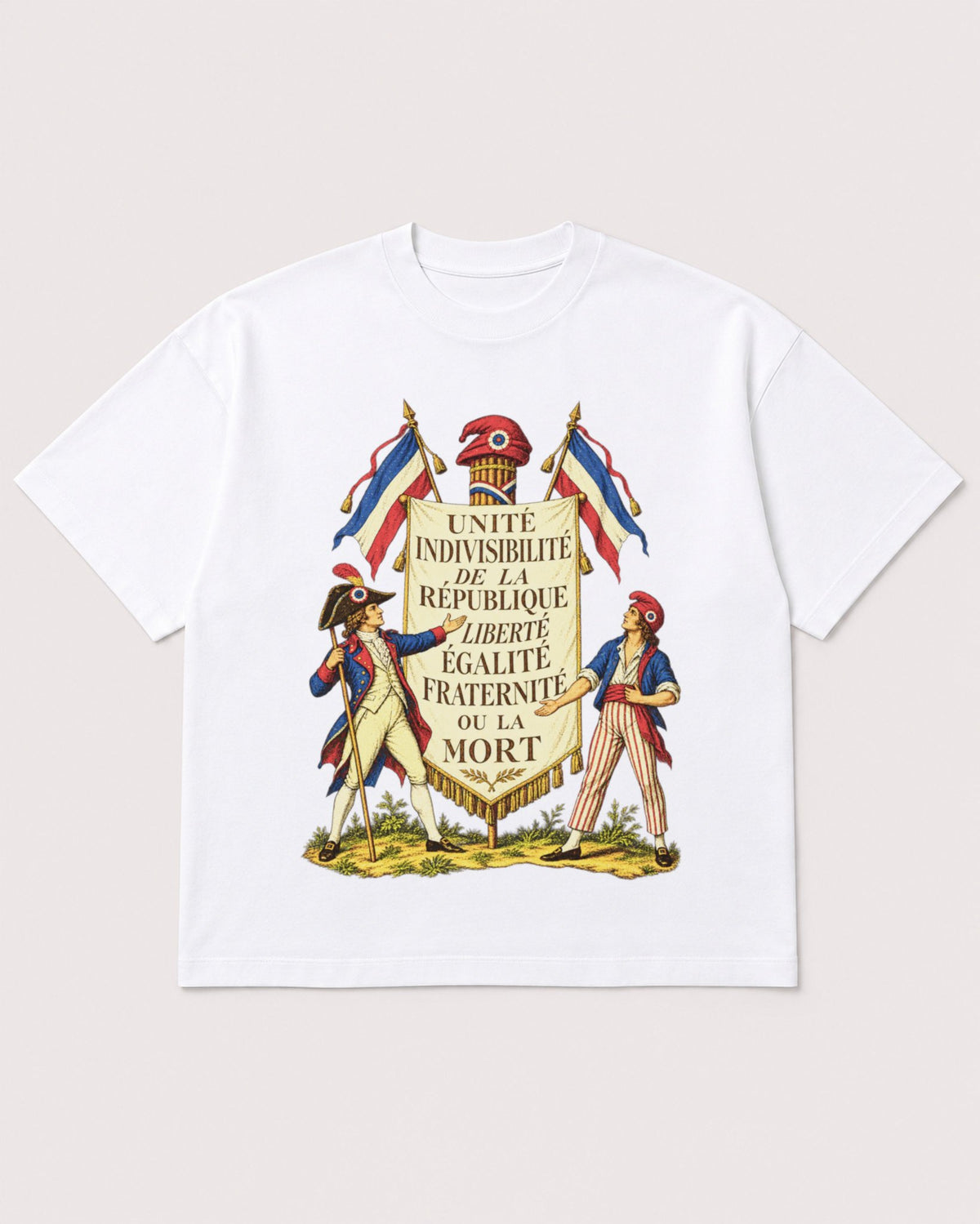 Mockup Boxy Heavyweight Tee White product