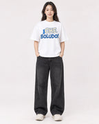 Mockup Boxy Heavyweight Tee White female full-body 03