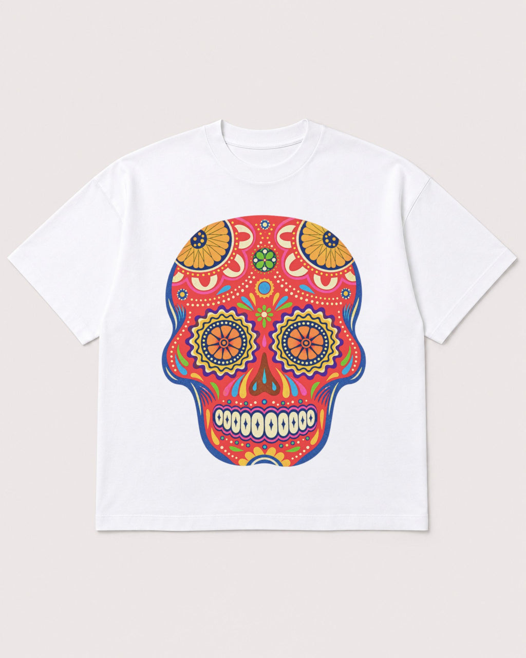Mockup Boxy Heavyweight Tee White product