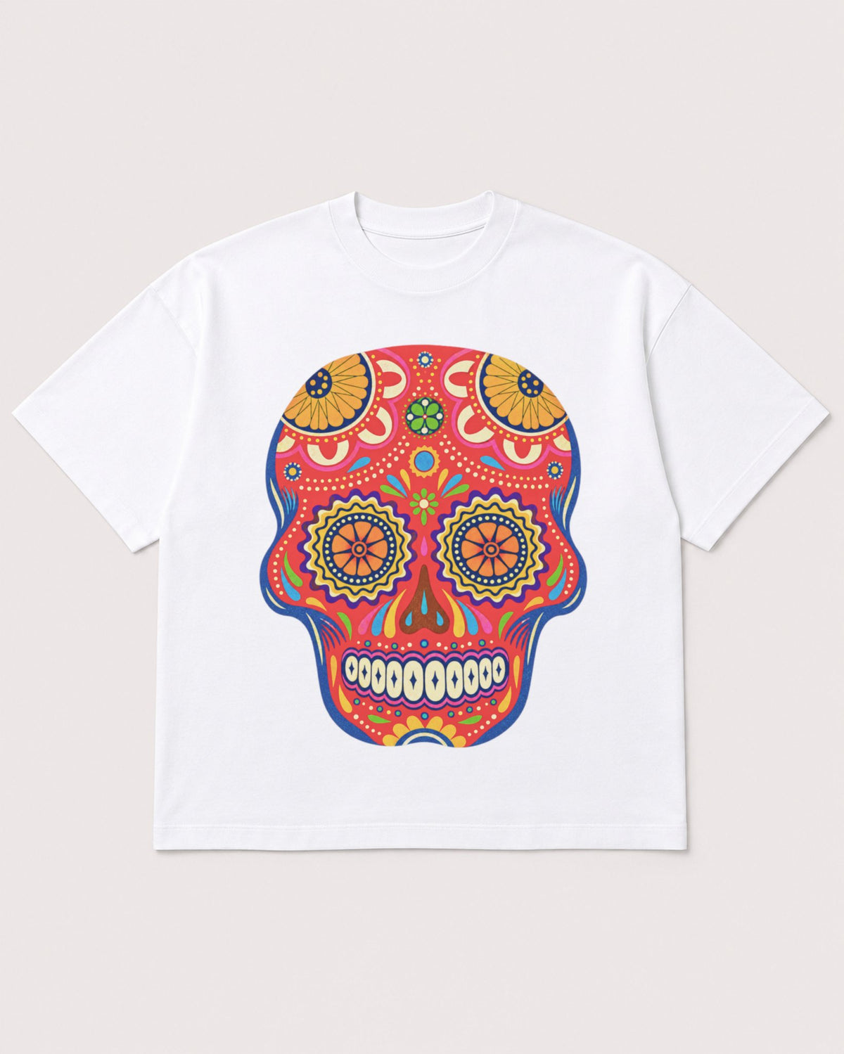 Mockup Boxy Heavyweight Tee White product