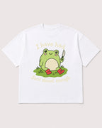 Mockup Boxy Heavyweight Tee White product