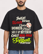 Mockup Boxy Heavyweight Tee Black male close-up 07