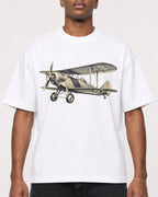 Mockup Boxy Heavyweight Tee White male close-up 15
