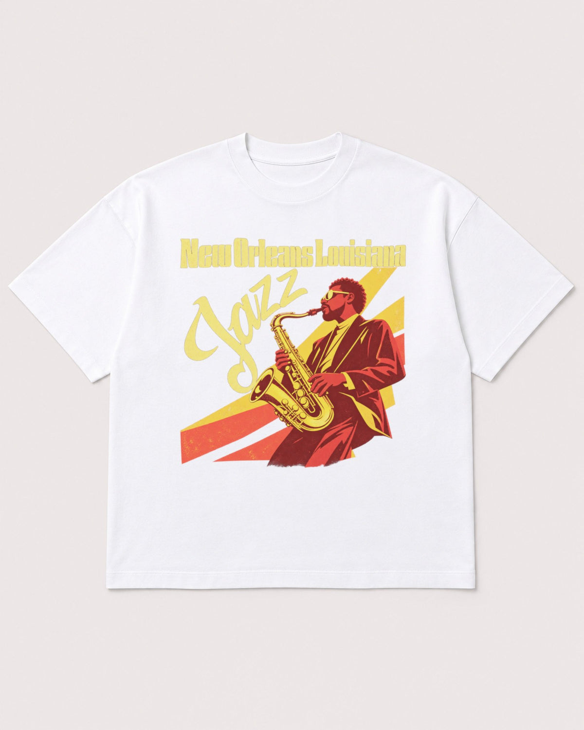 Mockup Boxy Heavyweight Tee White product
