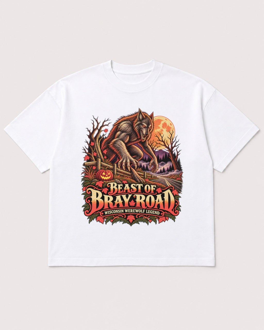 Mockup Boxy Heavyweight Tee White product