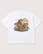 Mockup Boxy Heavyweight Tee White product