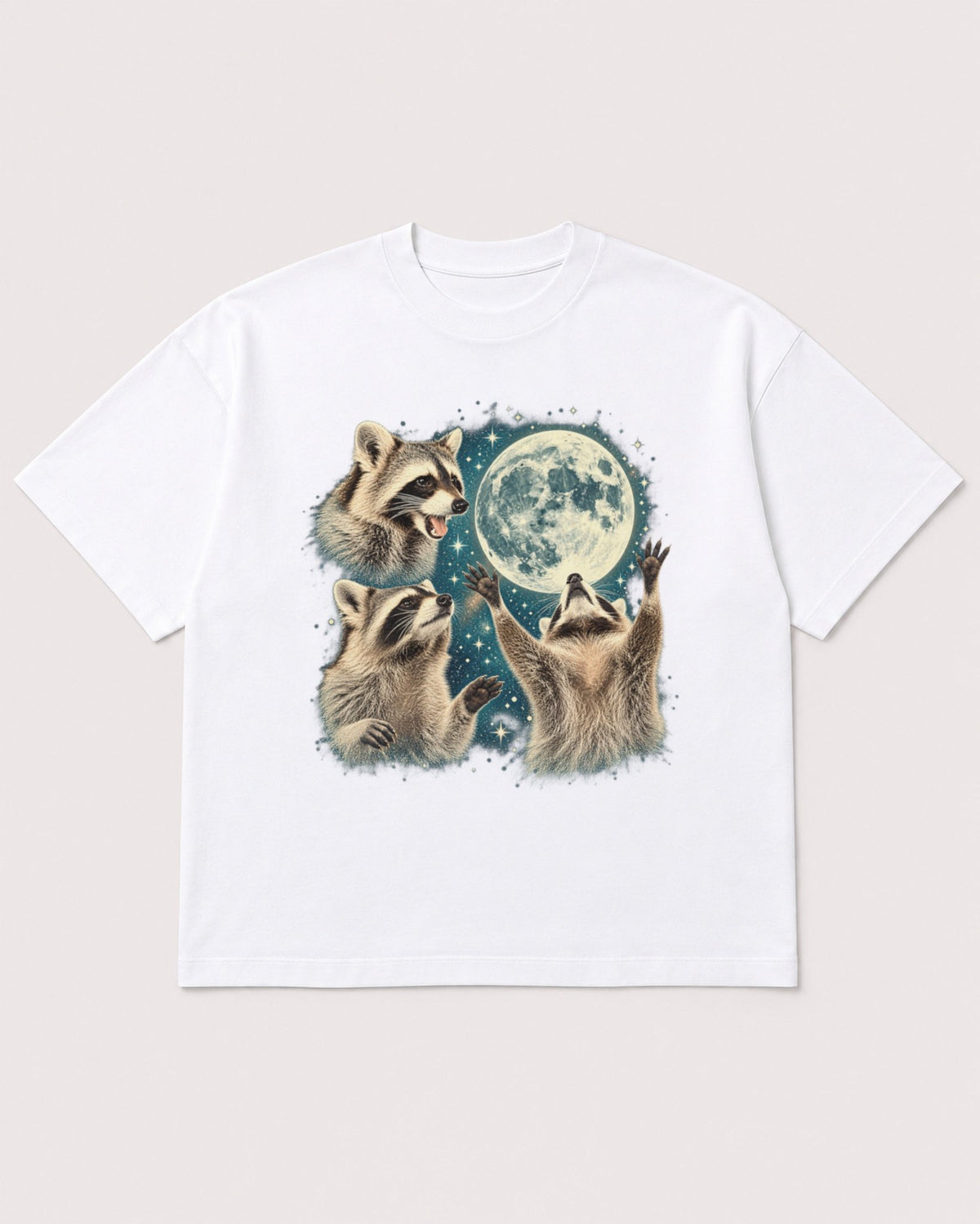 Mockup Boxy Heavyweight Tee White product