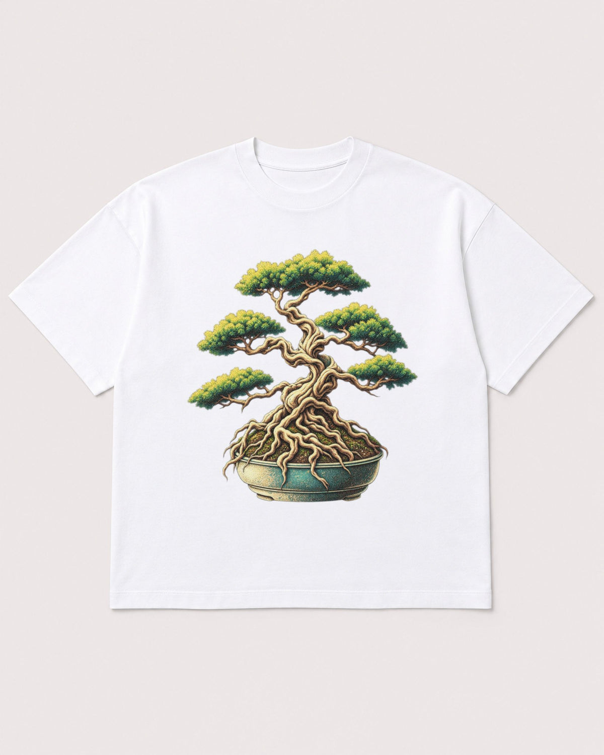 Mockup Boxy Heavyweight Tee White product