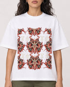 Mockup Boxy Heavyweight Tee White female close-up 07