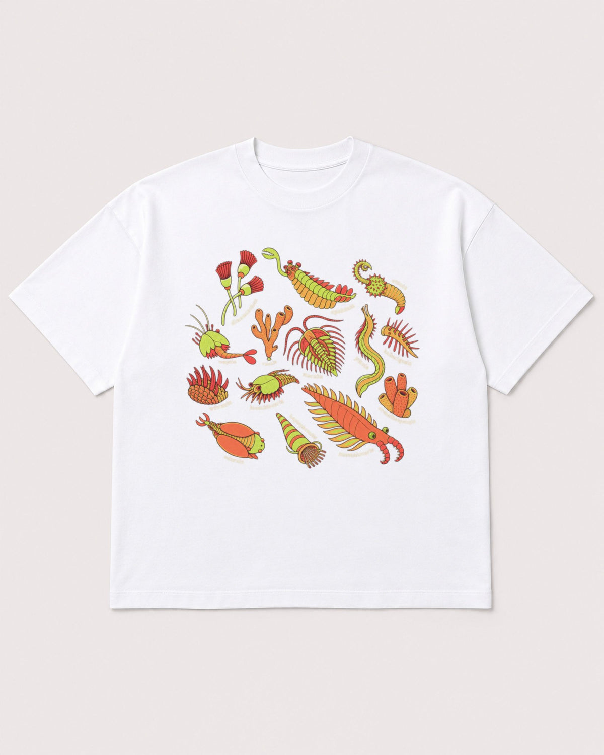 Mockup Boxy Heavyweight Tee White product
