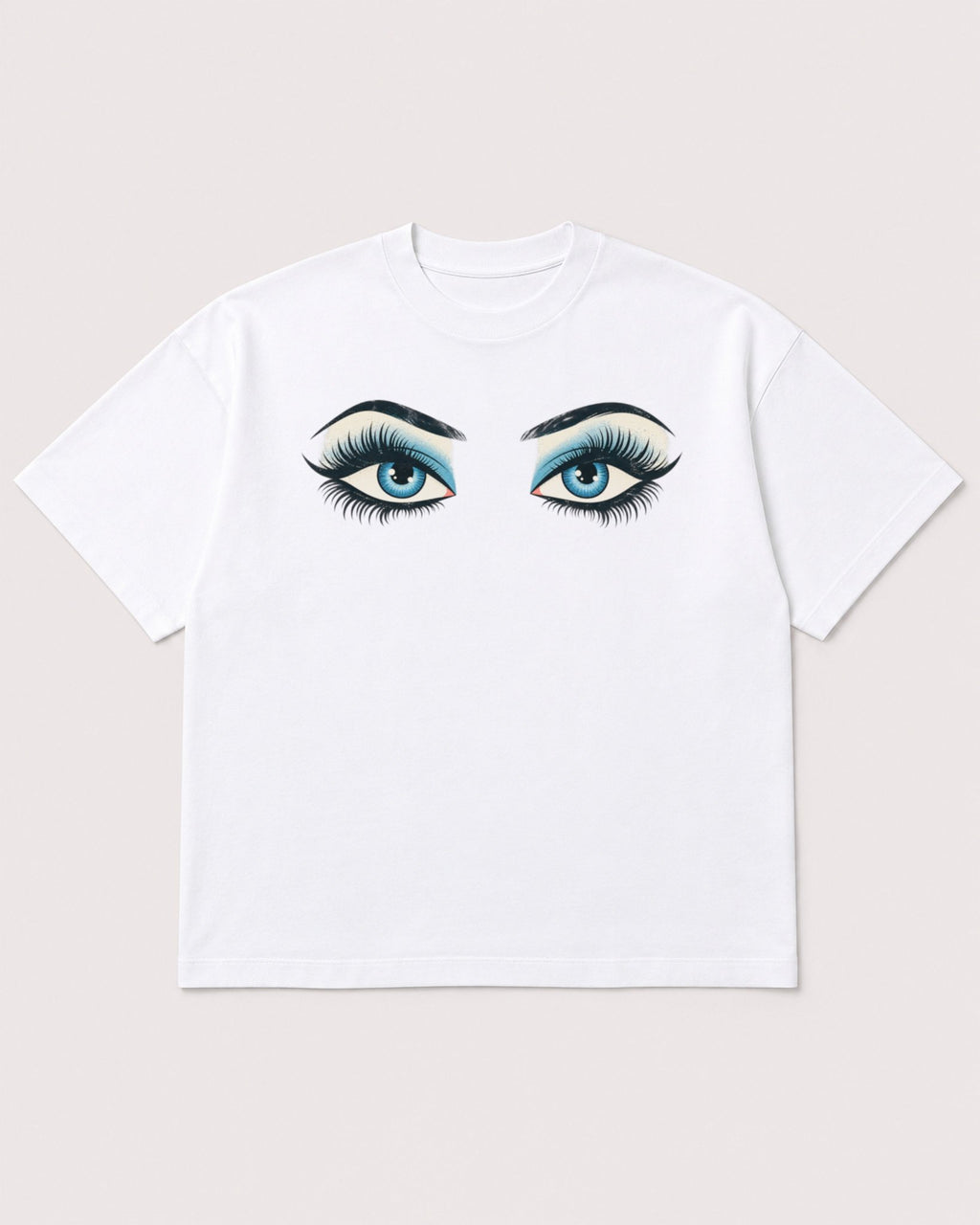Mockup Boxy Heavyweight Tee White product
