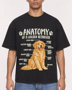 Mockup Boxy Heavyweight Tee Black male close-up 50
