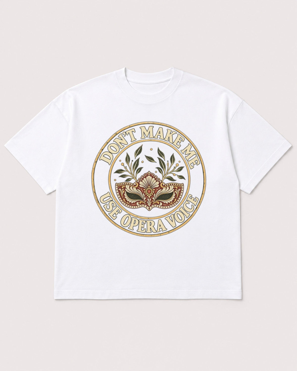 Mockup Boxy Heavyweight Tee White product