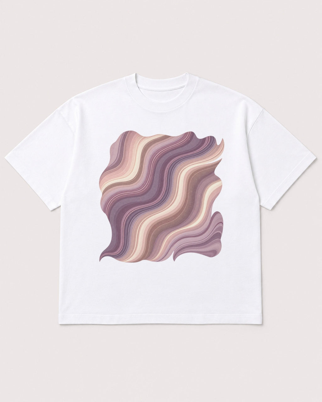 Mockup Boxy Heavyweight Tee White product