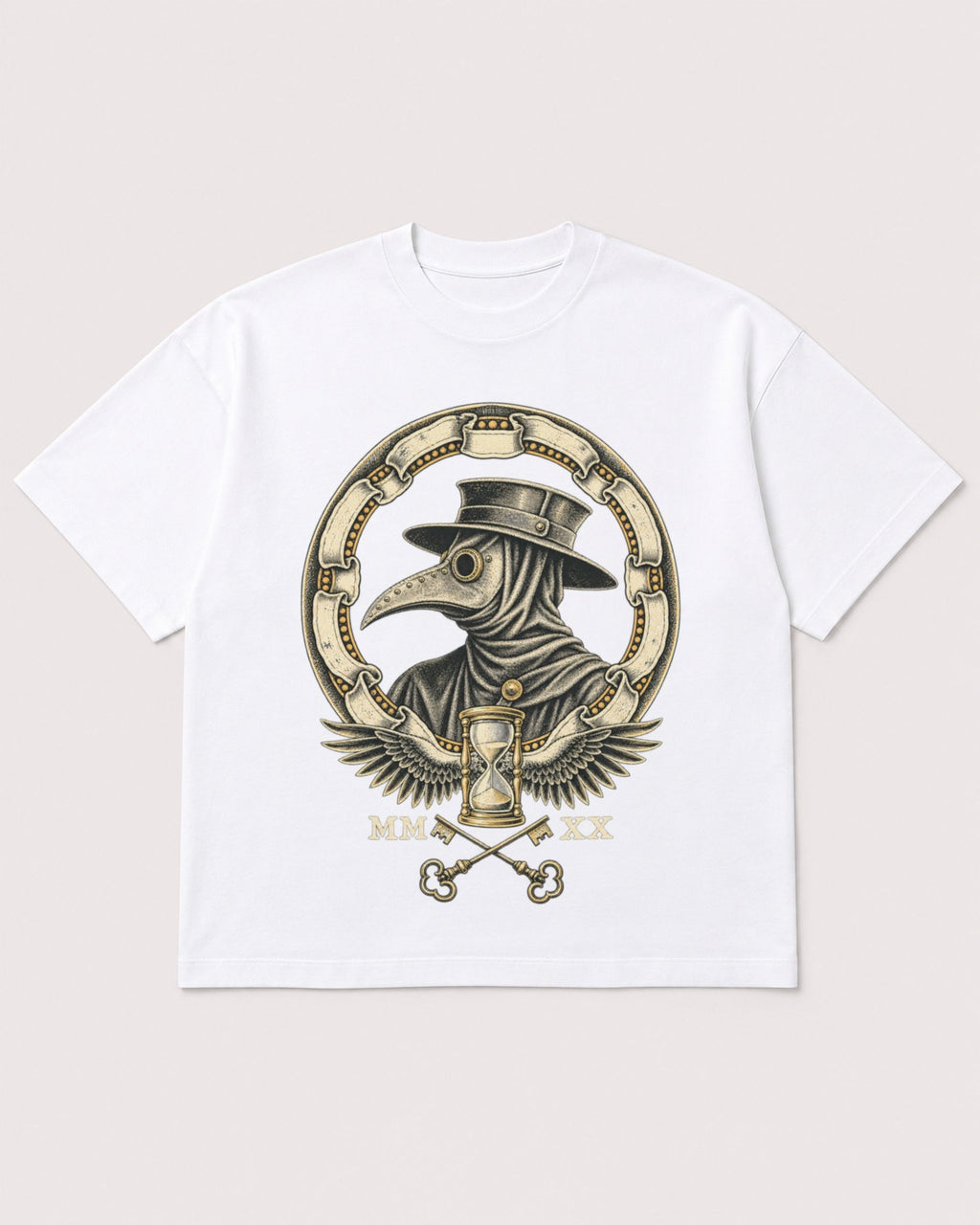 Mockup Boxy Heavyweight Tee White product