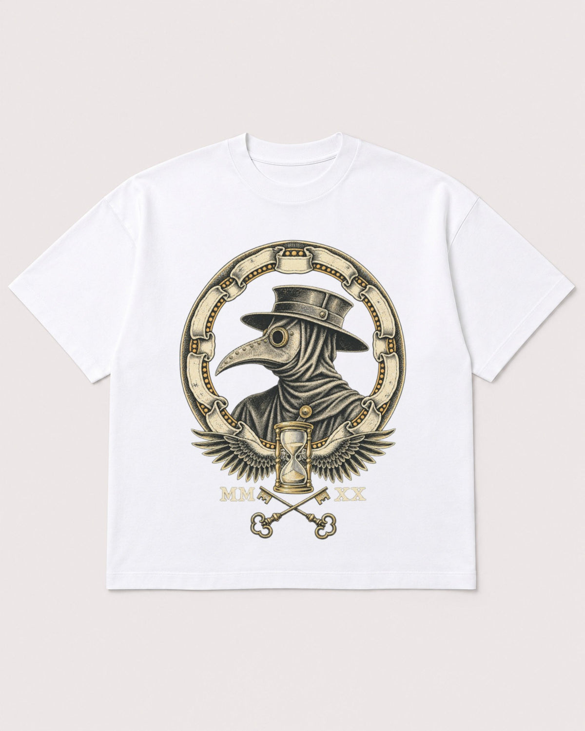 Mockup Boxy Heavyweight Tee White product
