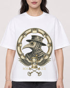 Mockup Boxy Heavyweight Tee White female close-up 03