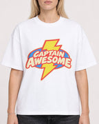 Mockup Boxy Heavyweight Tee White female close-up 08