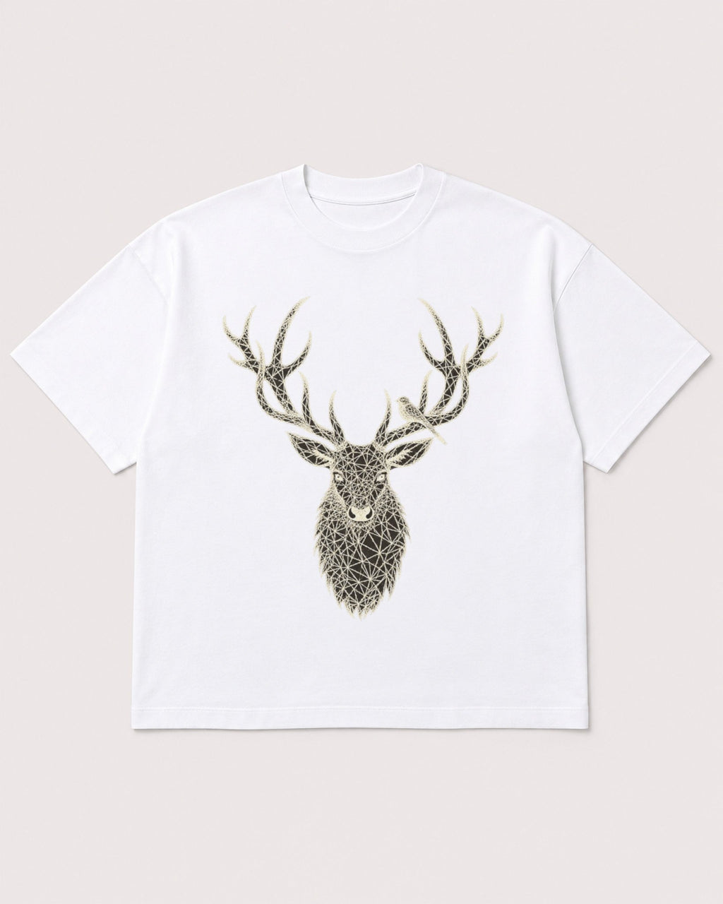 Mockup Boxy Heavyweight Tee White product