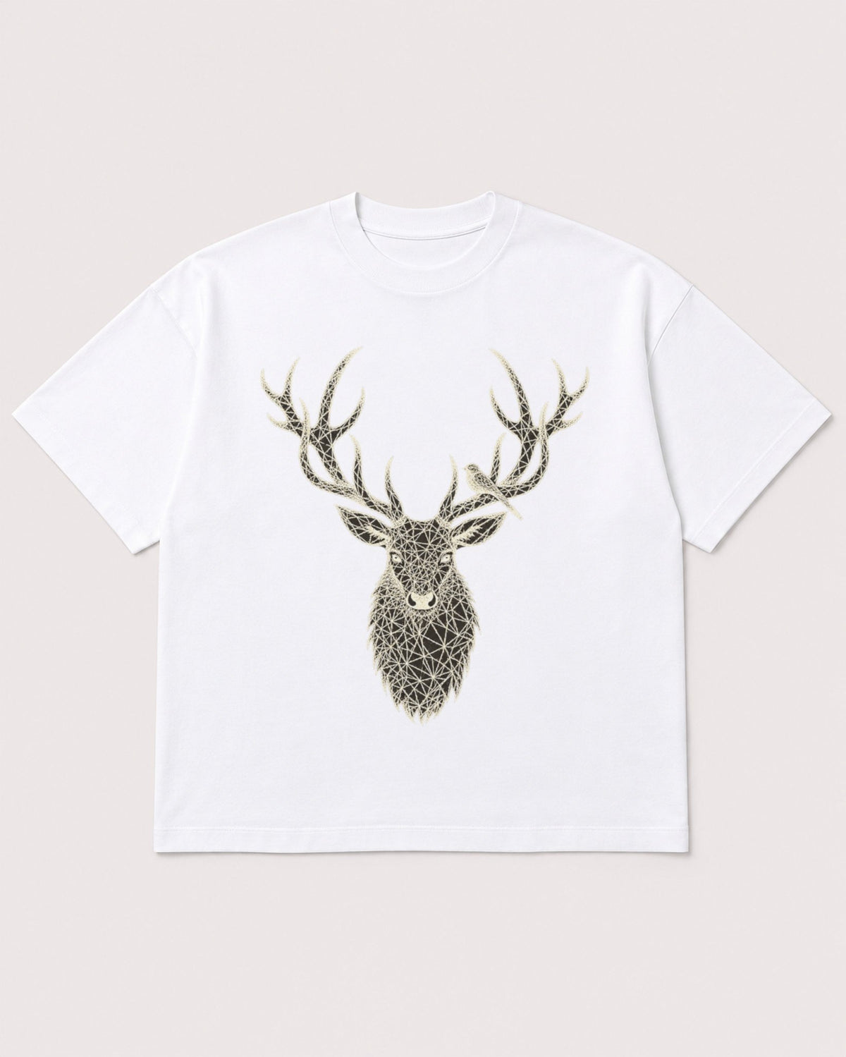 Mockup Boxy Heavyweight Tee White product