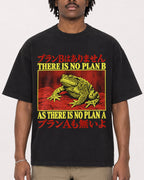 Mockup Boxy Heavyweight Tee Black male close-up 04