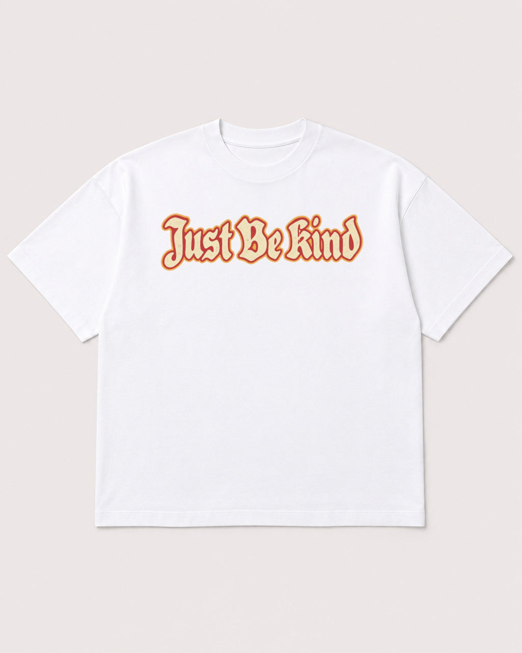 Mockup Boxy Heavyweight Tee White product