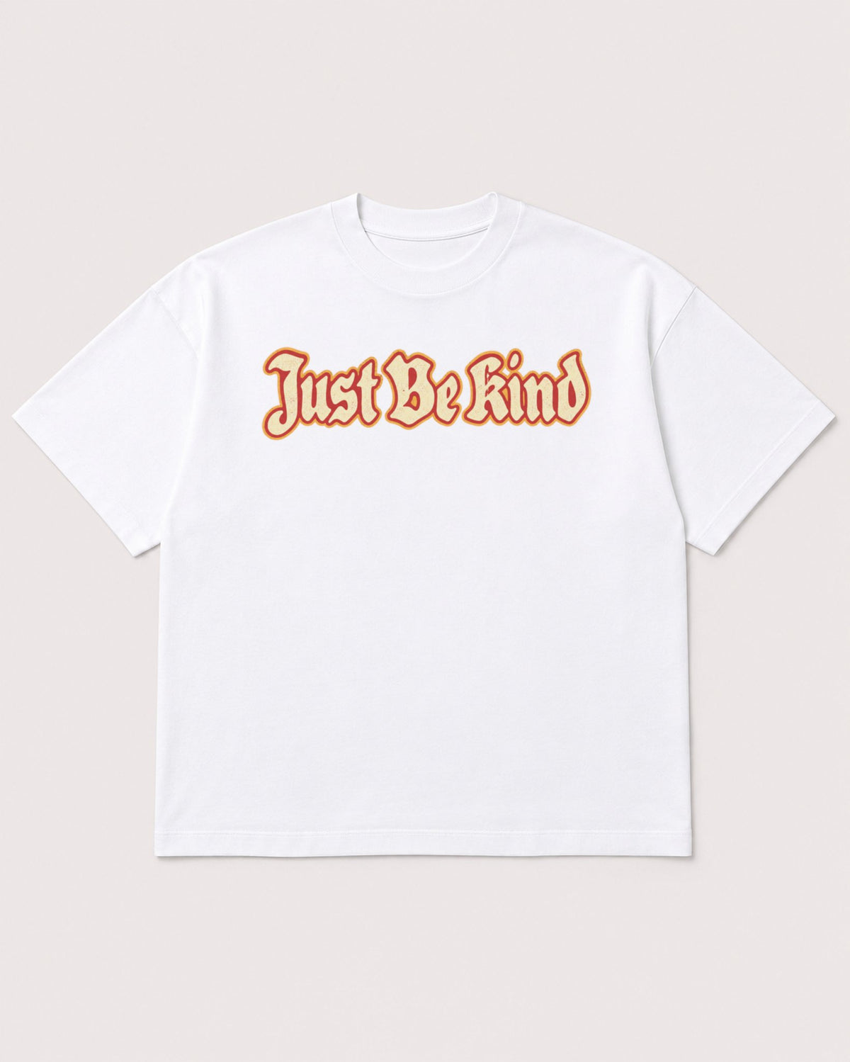 Mockup Boxy Heavyweight Tee White product