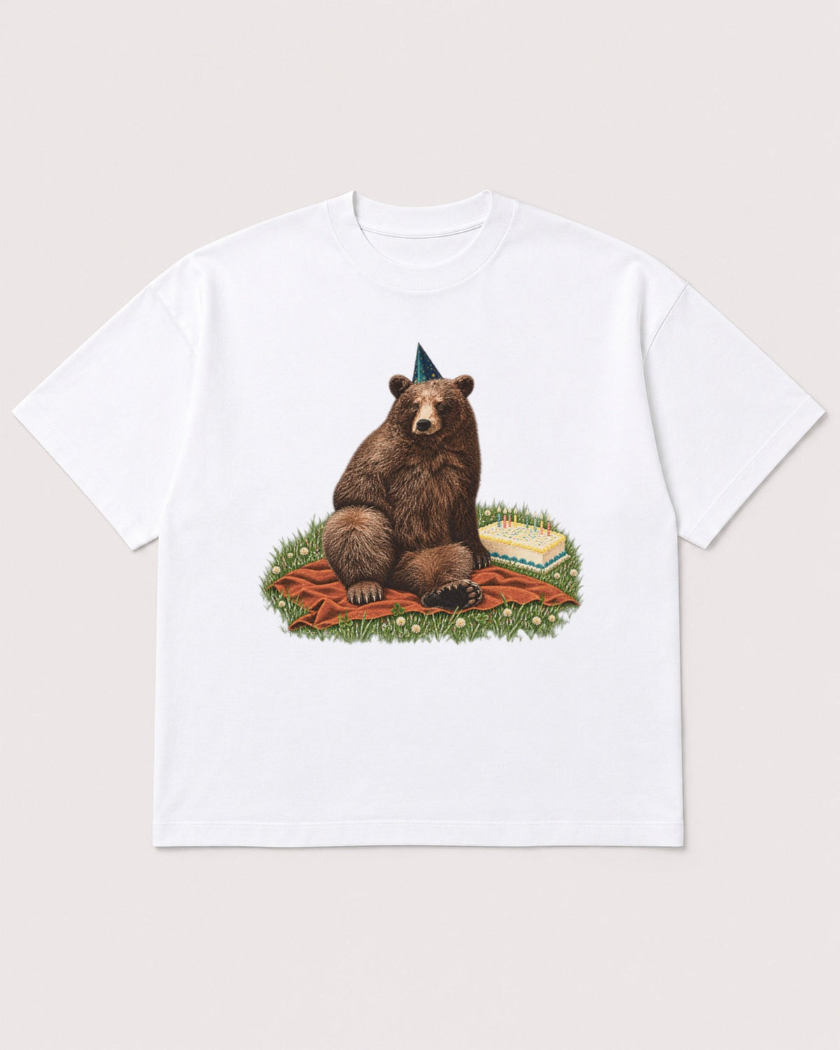 Mockup Boxy Heavyweight Tee White product