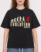 Mockup Boxy Heavyweight Tee Black female close-up 09
