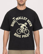 Mockup Boxy Heavyweight Tee Black male close-up 08