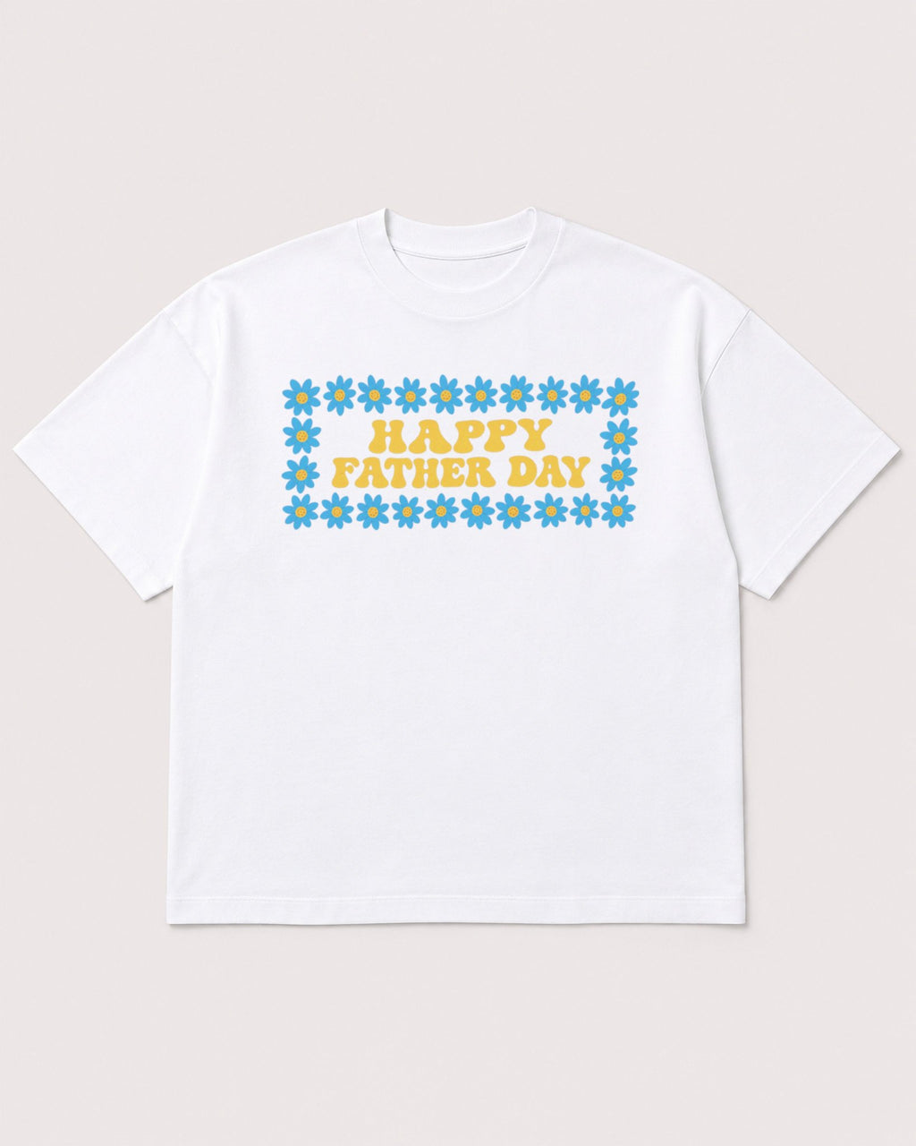Mockup Boxy Heavyweight Tee White product