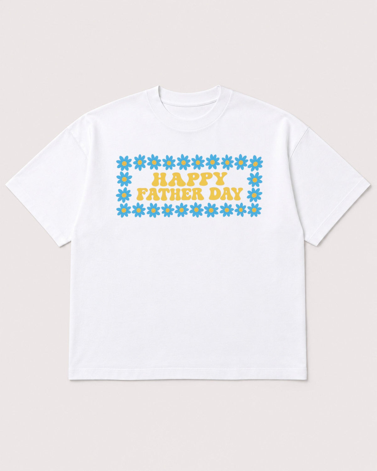 Mockup Boxy Heavyweight Tee White product