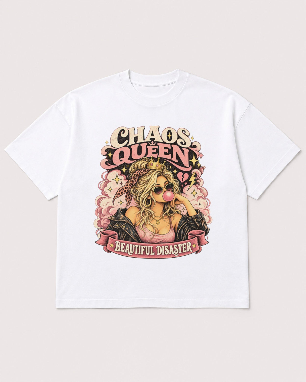 Mockup Boxy Heavyweight Tee White product