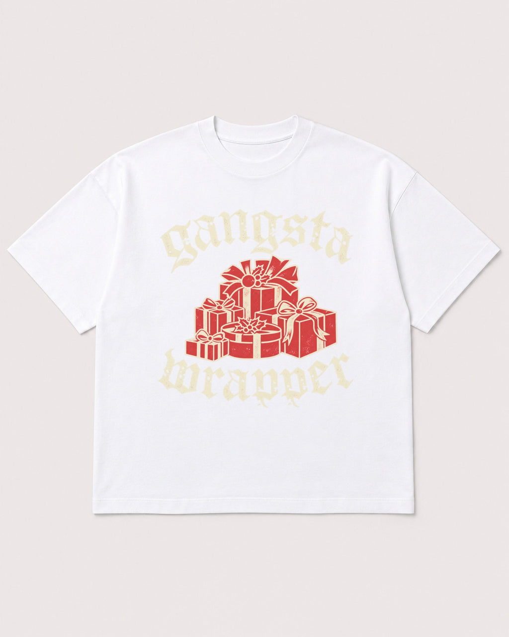 Mockup Boxy Heavyweight Tee White product