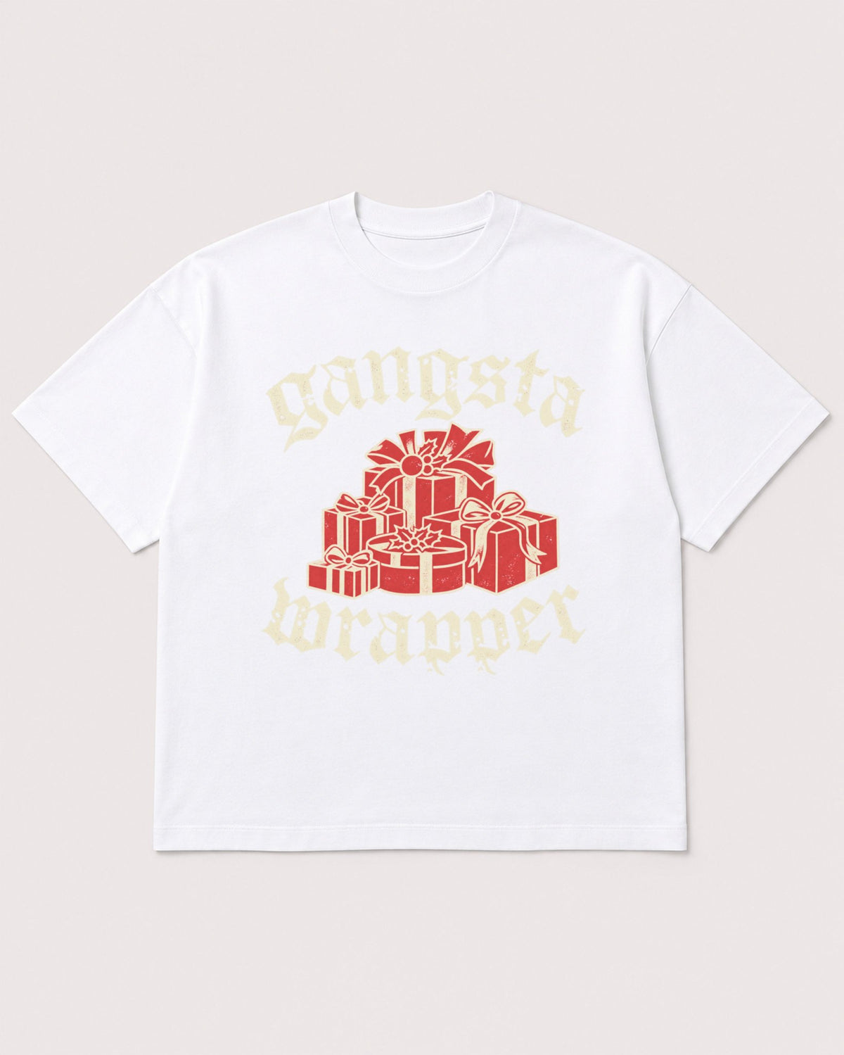 Mockup Boxy Heavyweight Tee White product