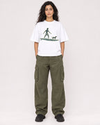 Mockup Boxy Heavyweight Tee White female full-body 07