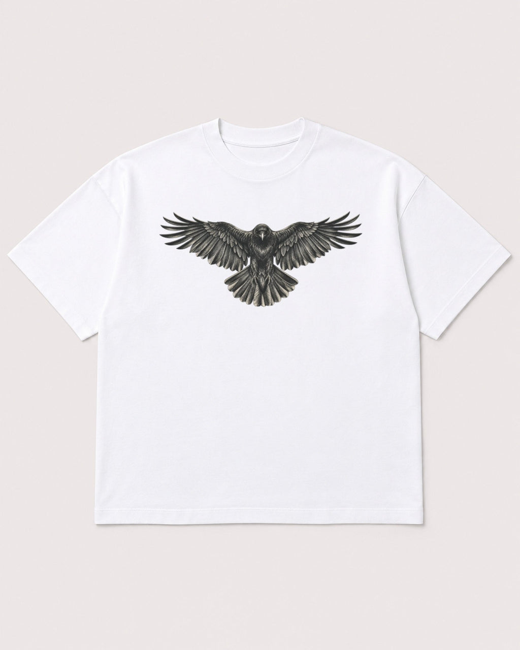 Mockup Boxy Heavyweight Tee White product