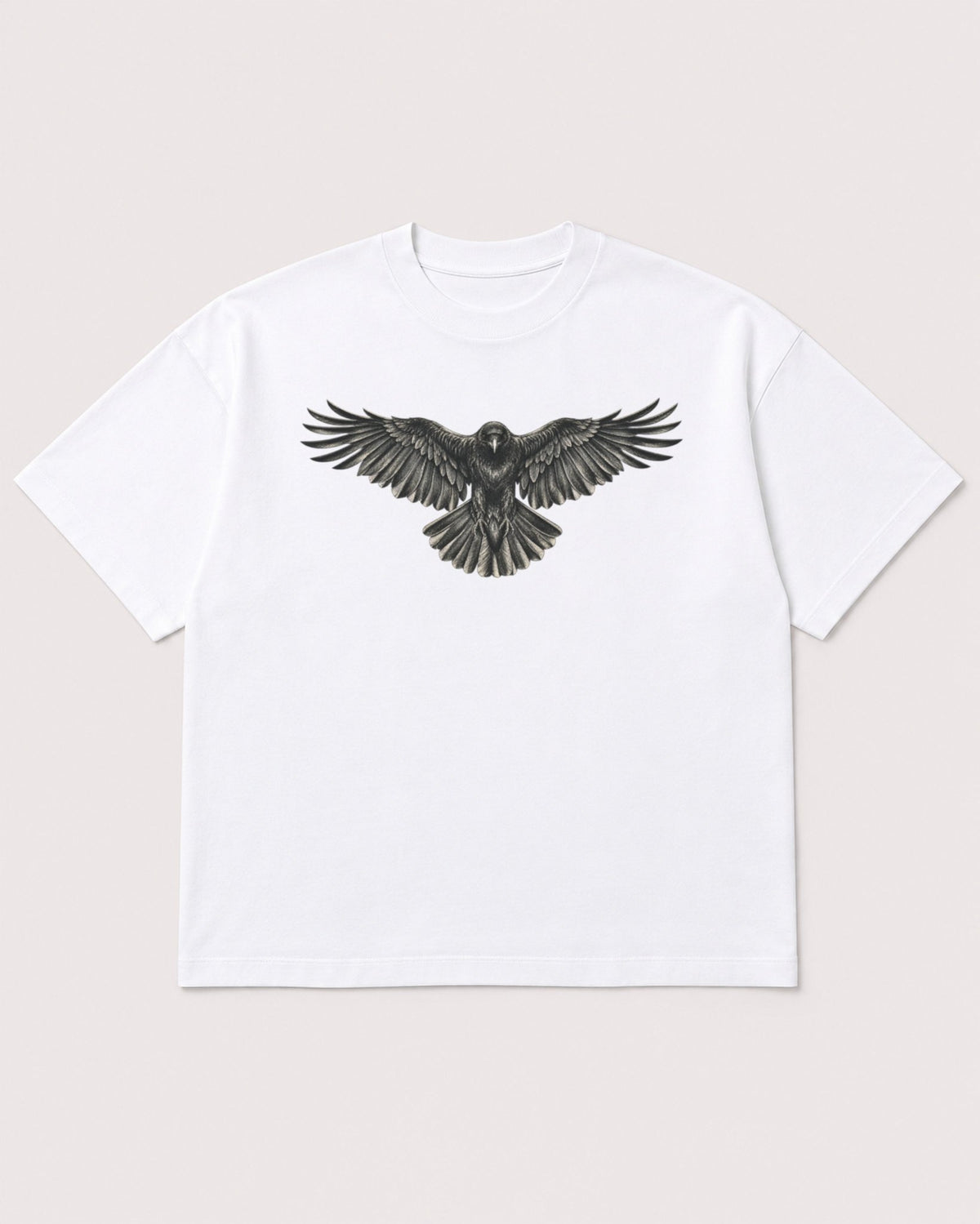 Mockup Boxy Heavyweight Tee White product