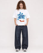 Mockup Boxy Heavyweight Tee White female full-body 09