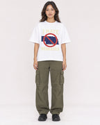 Mockup Boxy Heavyweight Tee White female full-body 02