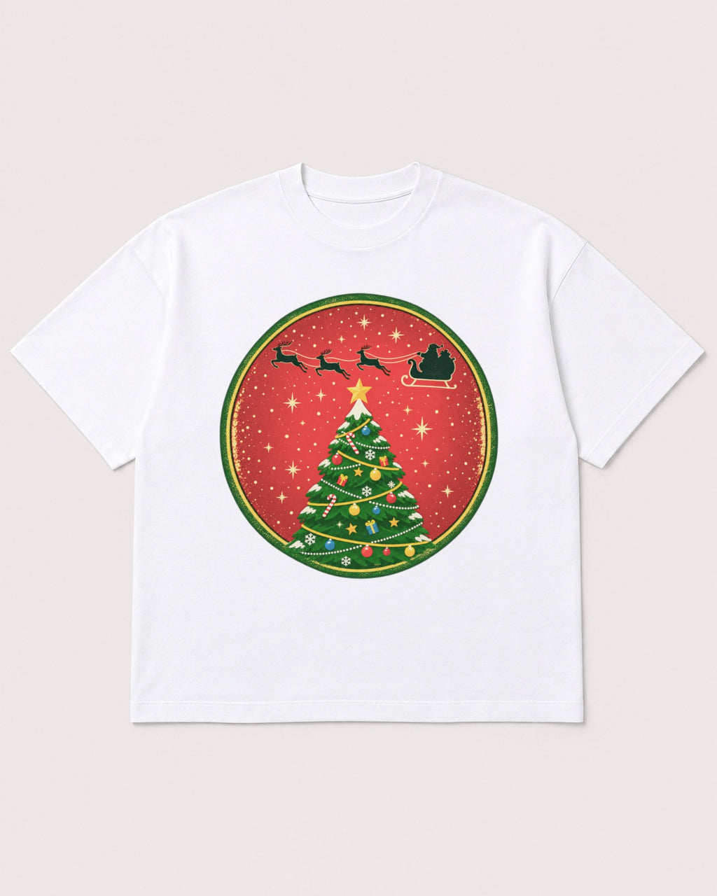 Mockup Boxy Heavyweight Tee White product