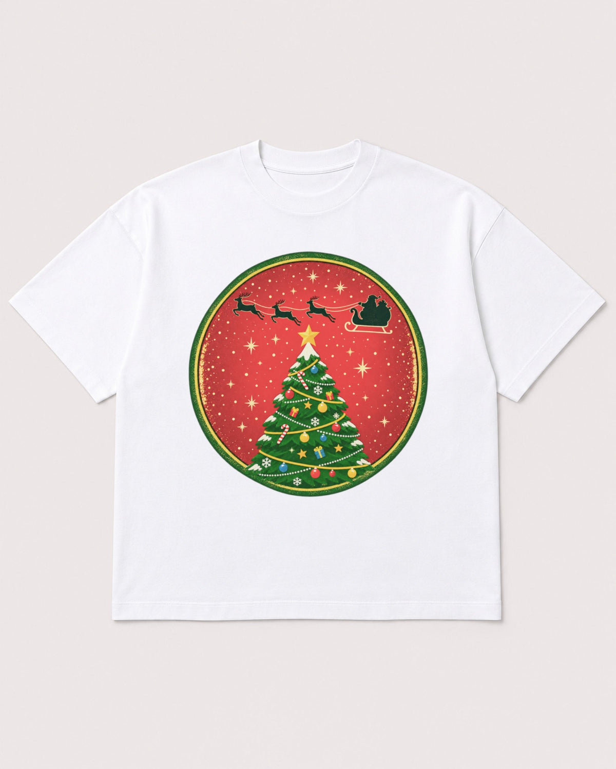 Mockup Boxy Heavyweight Tee White product